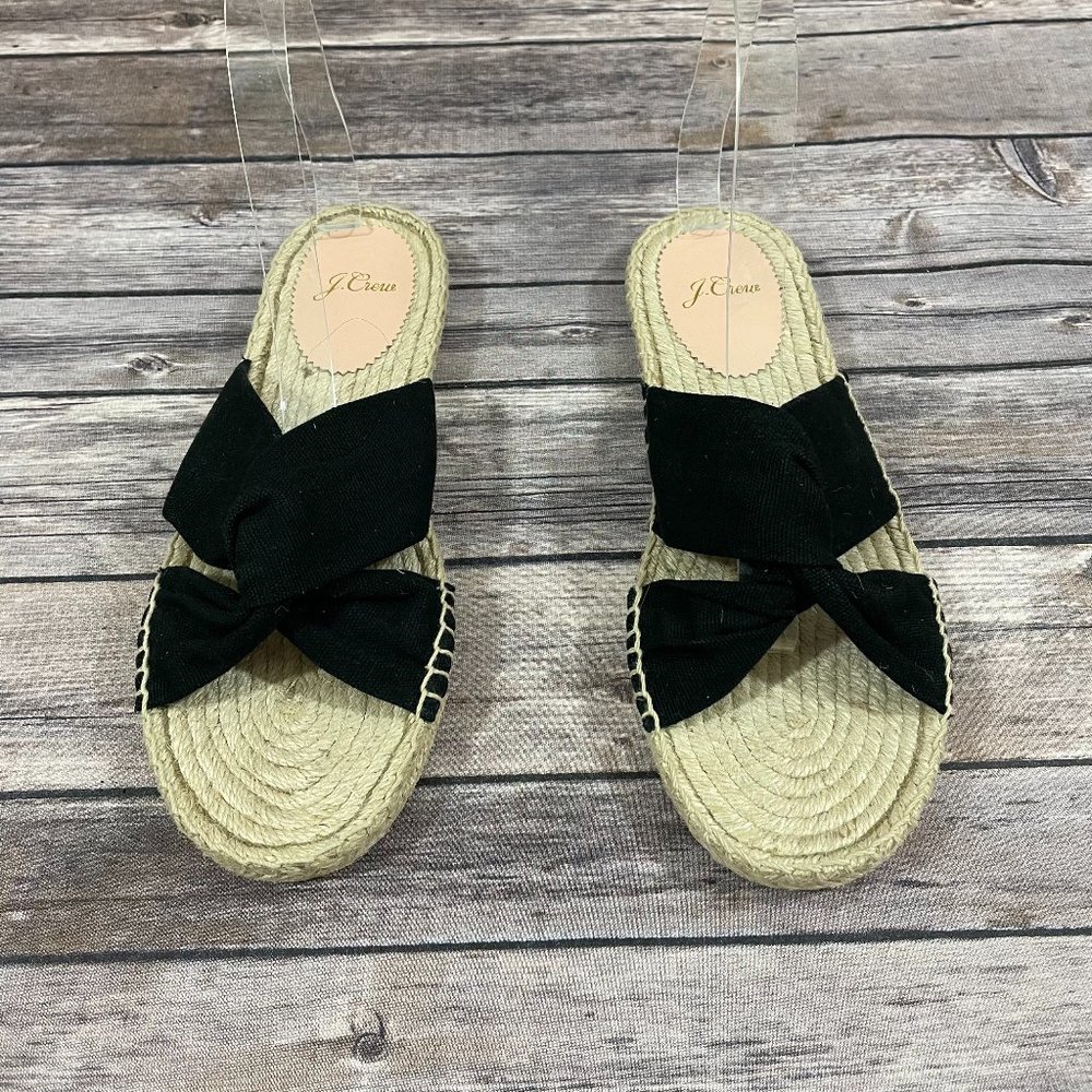 J. Crew  Espadrille Sandals Size 8 1/2 FITS SIZE 8